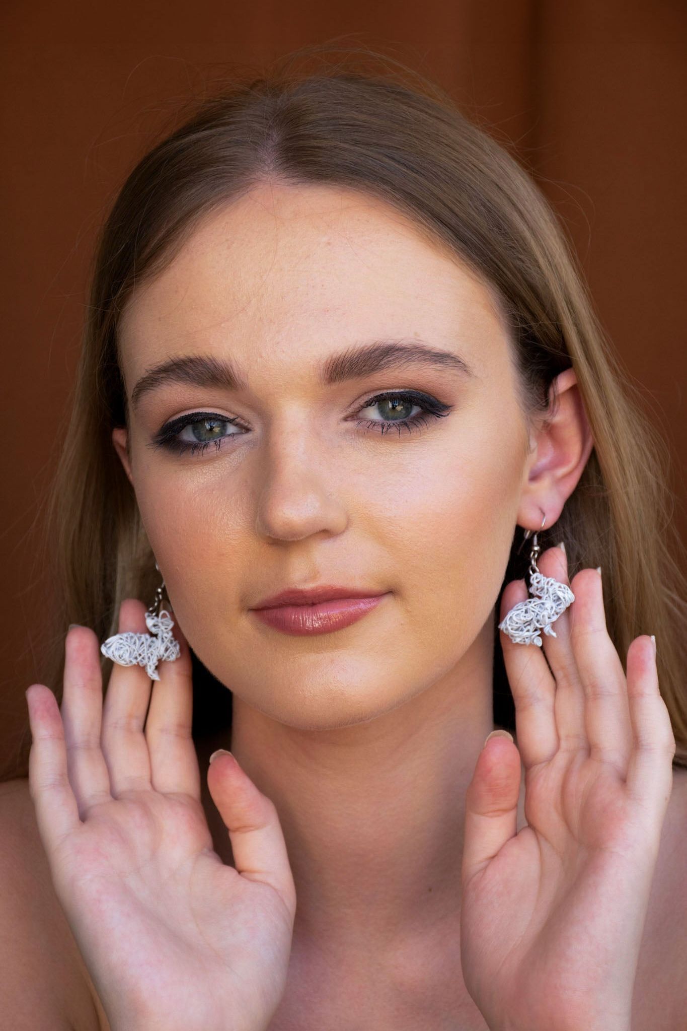 Wire Bunnies Dangles