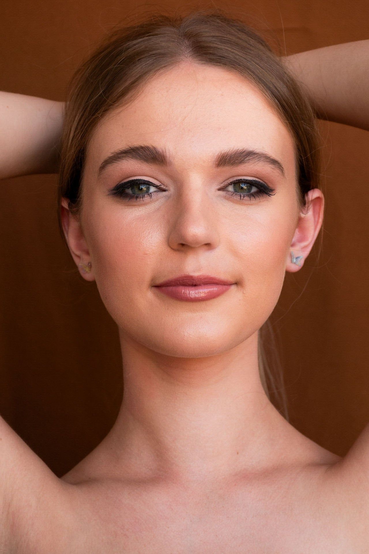 Pastel Butterfly Studs