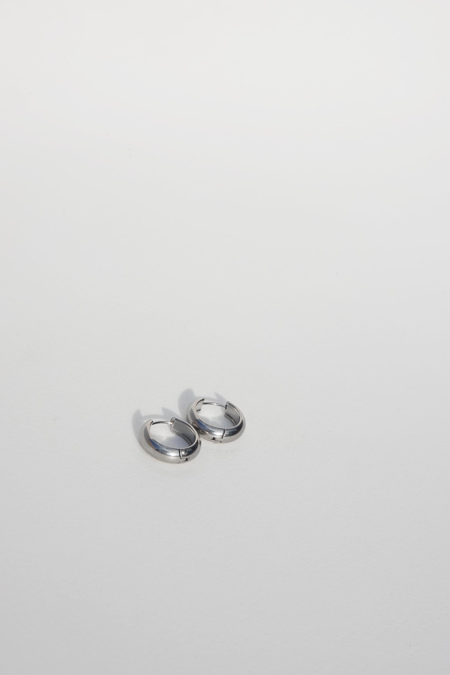 Chunky Huggie Hoops