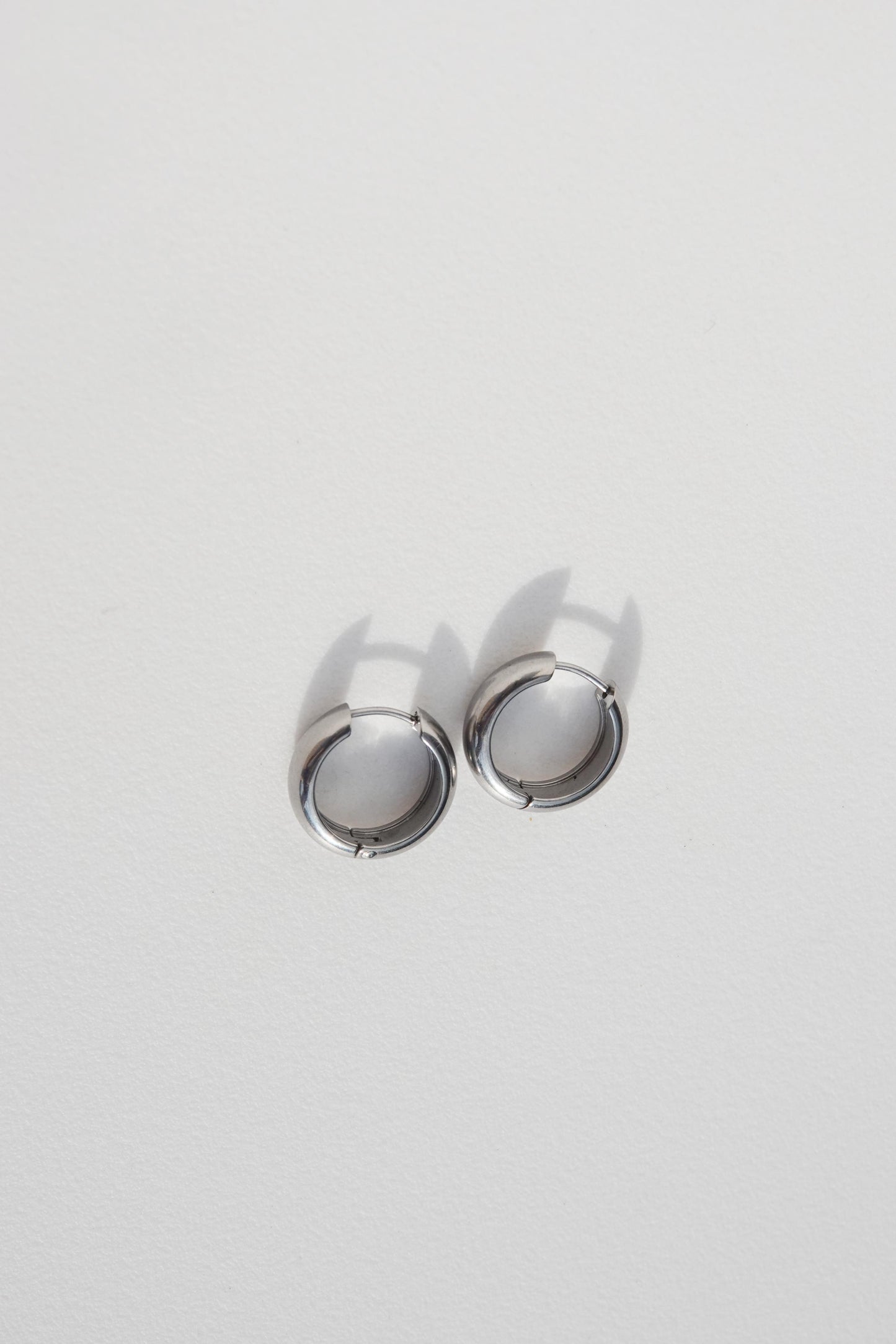 Chunky Huggie Hoops