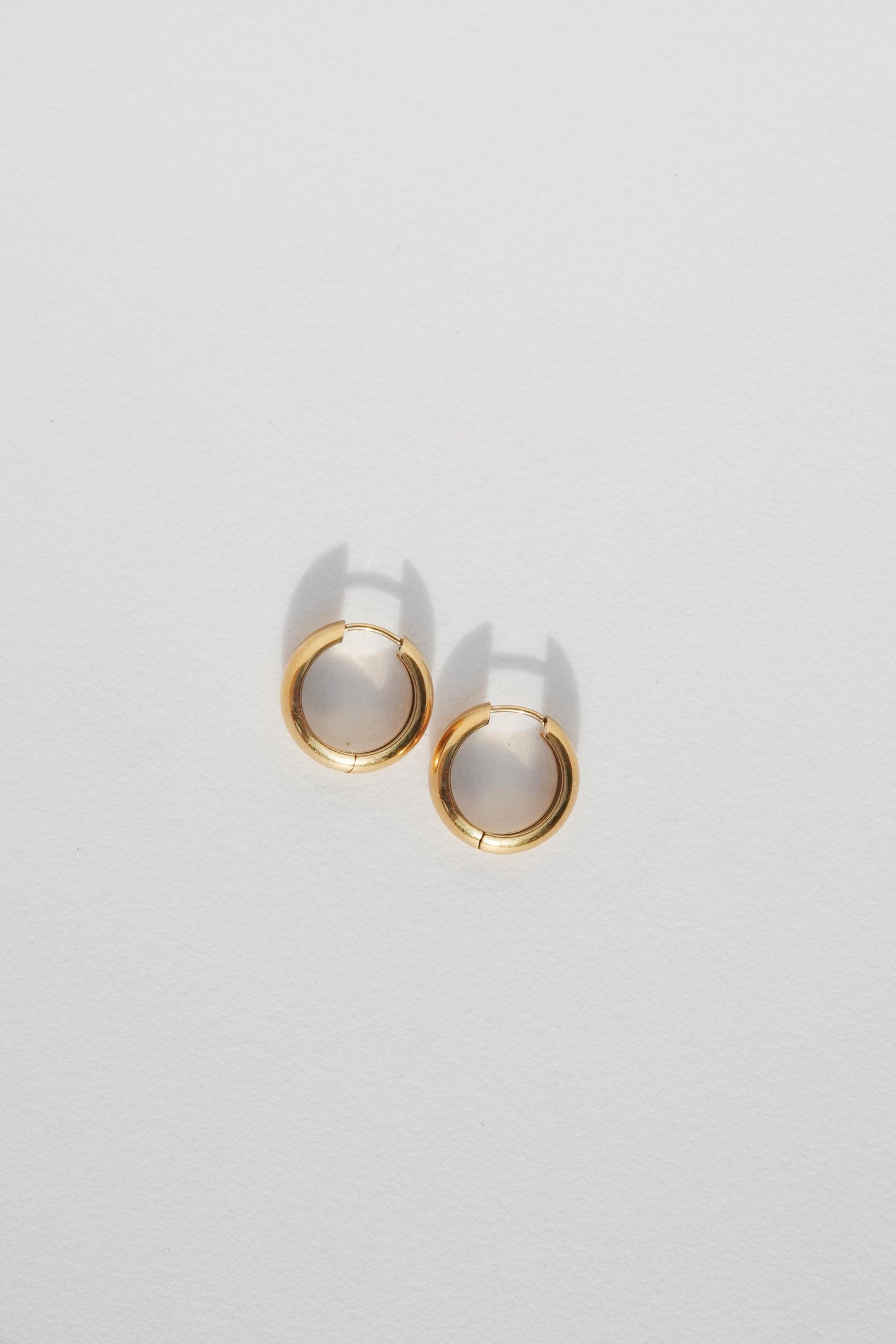 Chunky Huggie Hoops