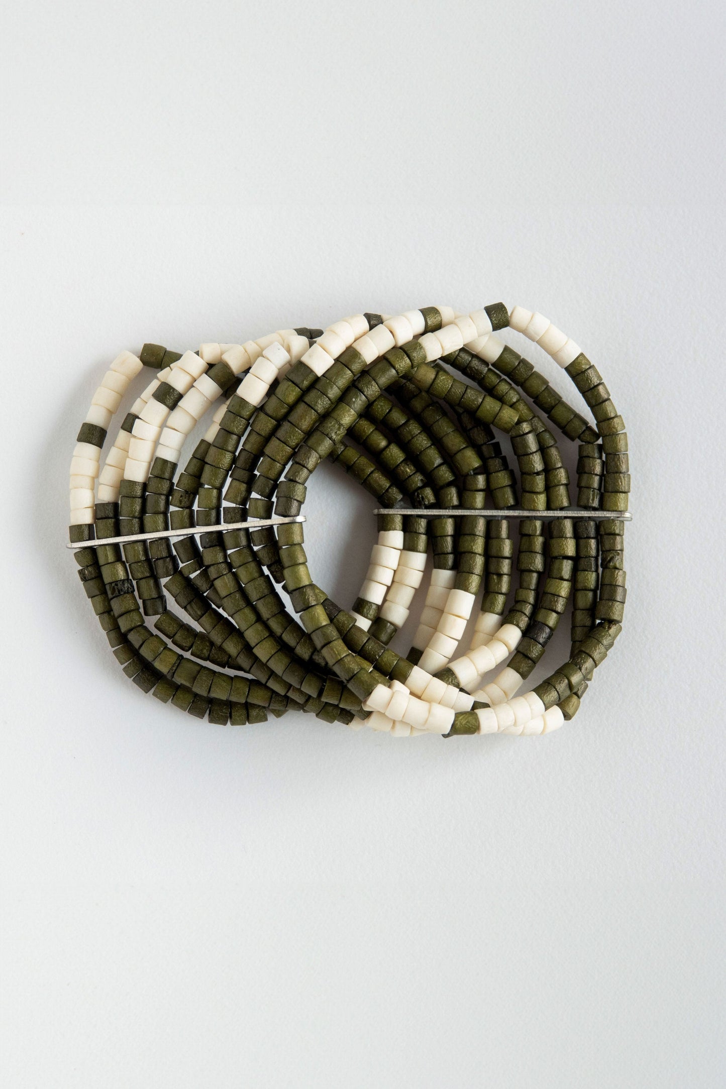 JAB Green & Bone Bracelet