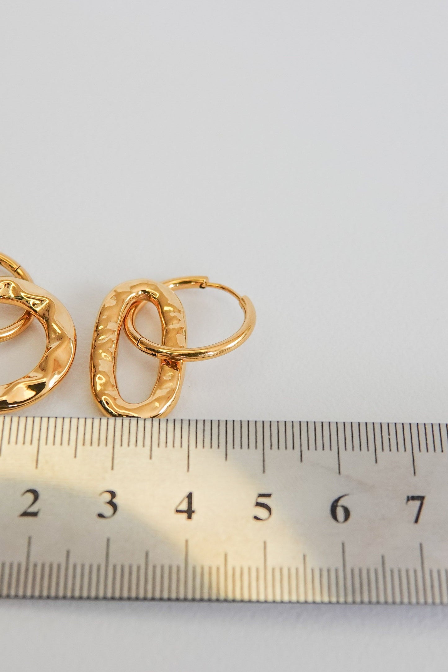 Gilded Links Earrings