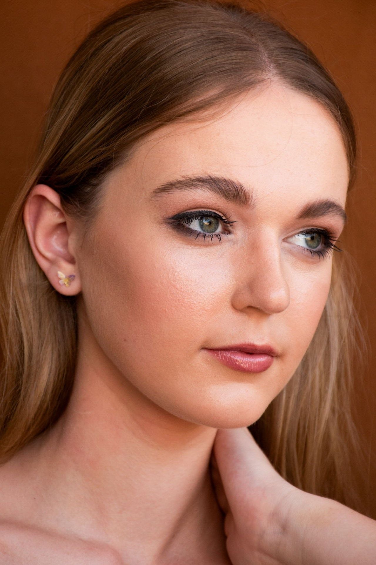 Pastel Butterfly Studs