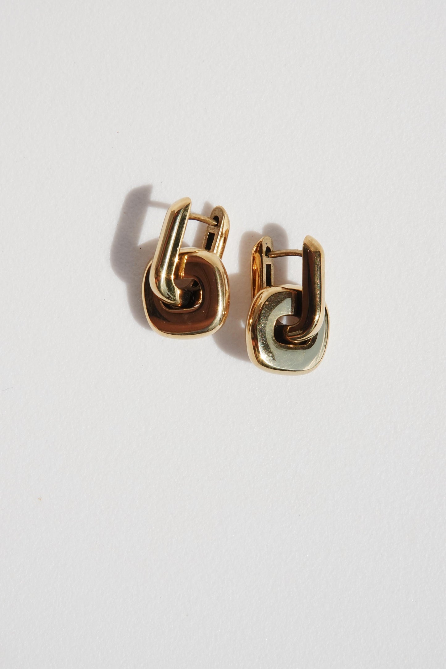 Oval Link Hoops