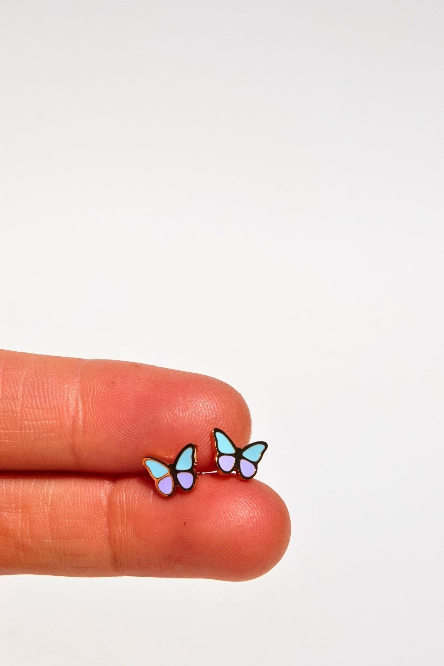 Blue Purple Butterfly