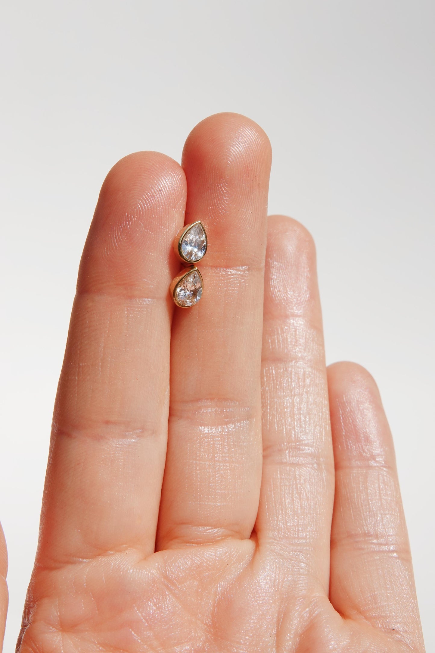 Teardrop Studs