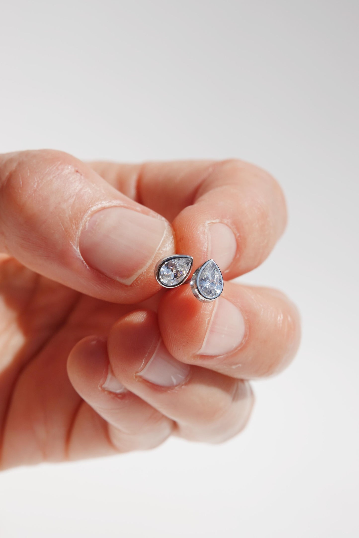 Teardrop Studs